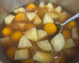 Hình bước làm 6 của món Chè Sắn Mochi Bí Đỏ