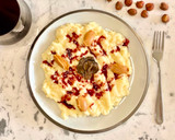 Foto del paso 11 de la receta: 🇮🇹 RISOTTO “ACQUERELLO” con reducción de oporto y praliné de avellanas (Italia)