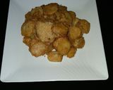 A picture of step 4 of Bread crumbs coated potato.