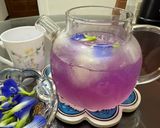 蝶豆花檸檬飲的食譜步驟4照片