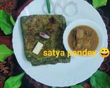 पालक पराठा(palak paratha recipe in hindi) रेसिपी चरण 5 फोटो