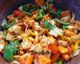 A picture of step 5 of Veg Stir-fry.