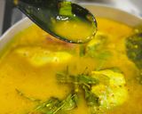 Gambar langkah 7 resipi Gulai Tempoyak Patin.