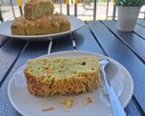 Foto langkah ke 8 dari resep Proll Tape Keju Matcha Panggang🍵🧀.