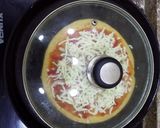 A picture of step 4 of No Yeast Pizza.