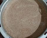 A picture of step 3 of Ragi dhokla.