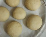 A picture of step 6 of No Oven Eggless Stuffed Sesame Bun.