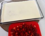 صورة لخطوة 4 من وصفة كيكة الفراولة الباردة 🍓🍰