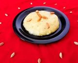 A picture of step 3 of Potato Halwa.