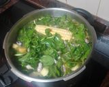 Foto del paso 2 de la receta: Crema vegana de berros y judías tiernas con piña