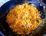 A picture of step 7 of Vegetable pulao.