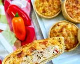 Une image de l'étape 1 de Mini quiche au poulet 🤤.