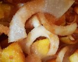 A picture of step 8 of Pork Medallions in a sweet n sour Mango & Chilli Sauce 😀.