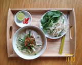 Hình bước làm 2 của món Hủ tiếu thịt