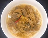 Hình bước làm 4 của món Bún măng giò heo