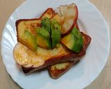 蜂蜜法式吐司佐酪梨蘋果的食譜步驟3照片