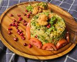 A picture of step 5 of Couscous and Shrimp Salad.
