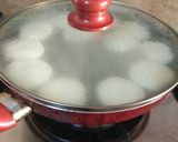 A picture of step 14 of Paneer Rasmalai.