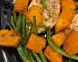 A picture of step 6 of Chicken and Butternut Dinner.