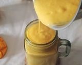 A picture of step 2 of Mango Milkshake Recipe | Thick Mug Shake With Ice Cream.
