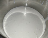 A picture of step 1 of Idli with sambhar and chutney.
