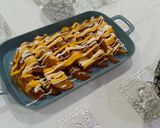 Gambar langkah 3 resipi Homemade Cheesy Wedges.