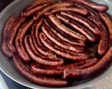 Une image de l'étape 1 de Merguez et accompagnements.