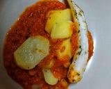 Foto del paso 3 de la receta Pisto y pescado blanco con patatas. Menú en Thermomix