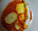 Foto del paso 3 de la receta: Pisto y pescado blanco con patatas. Menú en Thermomix