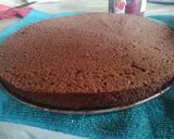 Foto del paso 3 de la receta: Tarta de chocolate rellena de frambuesa y mousse de vainilla 🥧