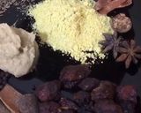 A picture of step 2 of Chicken /mutton yakhni pulao.