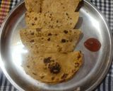चपाती चीज़ टकोज (chapati cheese tacos recipe in Hindi) रेसिपी चरण 4 फोटो
