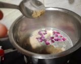 A picture of step 2 of Rose milk tea.