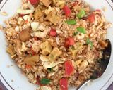 Foto langkah ke 6 dari resep Nasi Goreng Sosis.