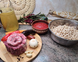 Foto del paso 1 de la receta: Pochas con costillas de cerdo y chorizo asturiano