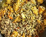Foto del paso 2 de la receta: MENESTRA DE🍛Lentejas, con Pechuga de🐥Pollo...!