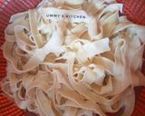 A picture of step 8 of Fettuccine pasta.