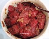 A picture of step 2 of Sate Maranggi from Purwakarta.