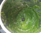 A picture of step 5 of Palak paneer.