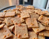 Foto langkah ke 10 dari resep Almond Cheese Crackers (Keripik Keju Tepung Almond).