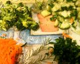 EASY Hummus, Veggie English Muffin Pizza (kid friendly, budget friendly!) recipe step 3 photo