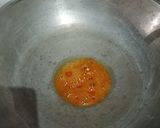 A picture of step 6 of Kolhapuri Misal Pav.