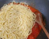 Foto del paso 2 de la receta: Spaghetti Pomodoro e Mozzarella