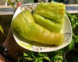Hình bước làm 6 của món Sắn om lá nếp cốt dừa