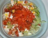 Foto del paso 4 de la receta: Ensalada de macarrones integral con salmorejo