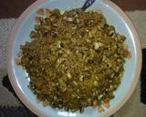 A picture of step 5 of RICE & BEANS WITH DADDAWA(Locust Beans).