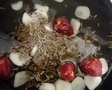A picture of step 3 of Moong daal fry.