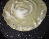 A picture of step 2 of Lauki peel Roti.