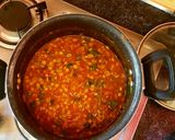A picture of step 5 of Chana daal.