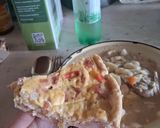 Foto del paso 16 de la receta: Tarta de cebollas y queso con panceta